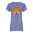thumbnail image 1 of Cute Hamster Eating A Seed Shaped T-Shirt Women -Image by Shutterstock, Female Small, 1 of 2