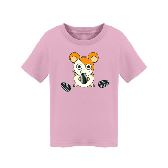 Cute Hamster Eating Seeds T-Shirt Toddler -Image by Shutterstock,  2 Toddler