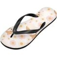 thumbnail image 1 of Cute Hamsters Flower Flip Flop Casual Non-slip Thong Sandals for Women Men Beach Summer Slippers, XS Indoor Outdoor, 1 of 7