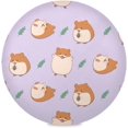 thumbnail image 1 of Cute Hamsters Round Placemats Washable Placemats Non-Slip Heat-Resistant Table Place Mats for Dining Kitchen Holiday Party Table Decoration 15.4"-6PCS Table Mat, 1 of 5