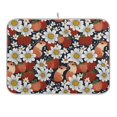 thumbnail image 1 of Cute Hamsters Strawberry Daisy Drying Mat for Kitchen Counter 18x24 In Absorbent Microfiber Reversible Mats Dish Drainer Protector Rack Pad for Coffee Bar Table, 1 of 8