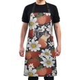 thumbnail image 1 of Cute Hamsters Strawberry Daisy Kitchen Apron with 2 Pockets Adjustable waterproof Cooking Aprons for Women Men Chef, 1 of 7