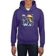 thumbnail image 1 of Cute Hand Drawn Dinos Hoodie Juniors -Image by Shutterstock,  Large, 1 of 4