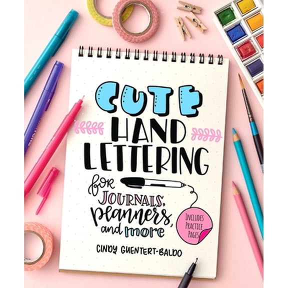 Pre-Owned Cute Hand Lettering (Paperback) 1645171493 9781645171492