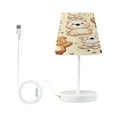 thumbnail image 1 of Cute Happy Bear and Heart Desk Lamp LED Table Nightstand Lamps with 3 Color Temperatures for Home Bedroom Living Room Decor 6x11, 1 of 8