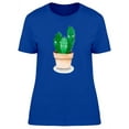 thumbnail image 1 of Cute Happy Cactuses In A Pot T-Shirt Women -Image by Shutterstock, Female Small, 1 of 2