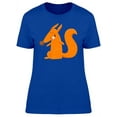 thumbnail image 1 of Cute Happy Cartoon Squirrel T-Shirt Women -Image by Shutterstock, Female Large, 1 of 2