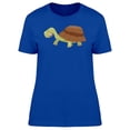 thumbnail image 1 of Cute Happy Cartoon Turtle T-Shirt Women -Image by Shutterstock, Female Small, 1 of 2