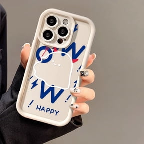 Cute Happy Cloud Silicone phone Case, Heavy Duty Protection with Raised Edges & Camera Guard Compatible for Samsung Galaxy S26，Military-Grade Shockproof