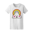 thumbnail image 1 of Cute Happy Cloud Tee Women's -Image by Shutterstock, 1 of 2