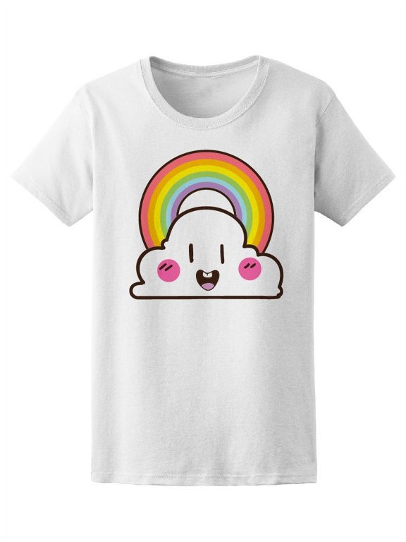 Cute Happy Cloud Tee Women's -Image by Shutterstock