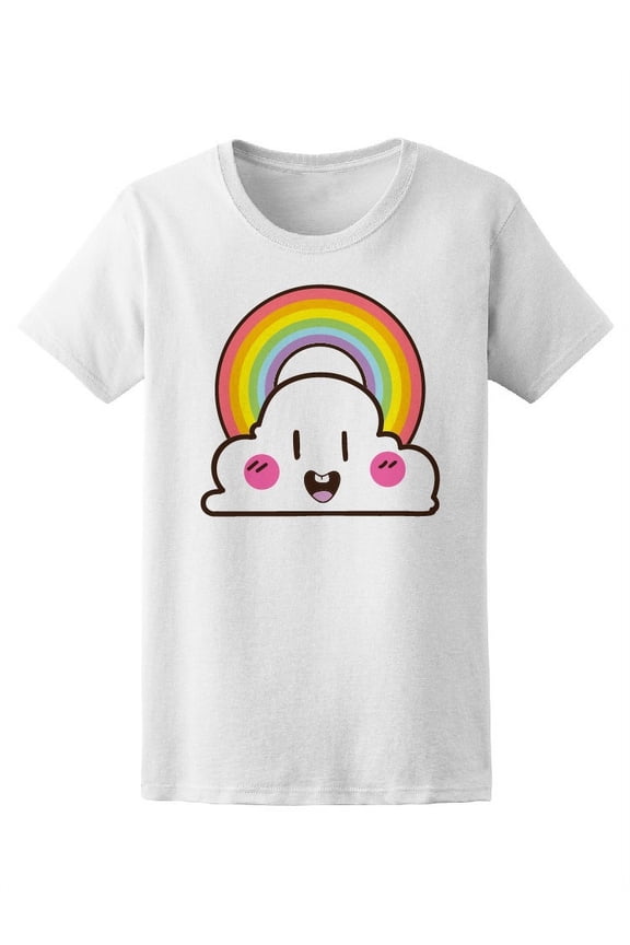 Cute Happy Cloud Tee Women's -Image by Shutterstock
