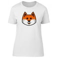 thumbnail image 1 of Cute Happy Fox Cartoon Doodle T-Shirt Women -Image by Shutterstock, Female Large, 1 of 4