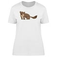 thumbnail image 1 of Cute Happy Marten Cartoon Tee Women's -Image by Shutterstock, 1 of 2