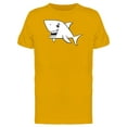 thumbnail image 1 of Cute Happy Shark Doodle Cartoon Tee Men's -Image by Shutterstock, 1 of 1