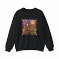 thumbnail image 1 of Cute Haunted House Sweatshirt, Vintage Style Halloween Sweatshirt, 1 of 6
