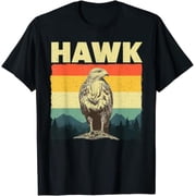 Cute Hawk Design For Men Women Bird Vintage Hawk Lovers T-Shirt