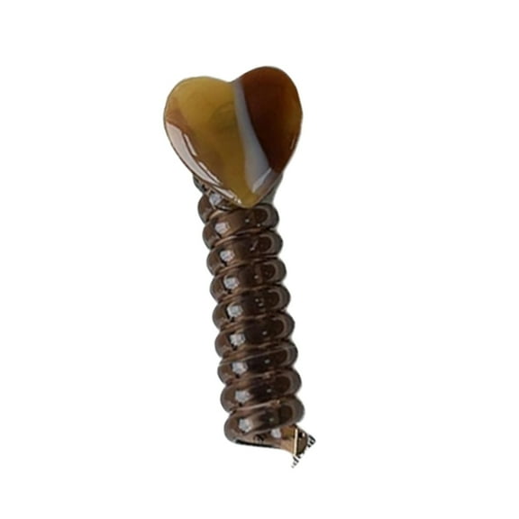 Cute Heart Barrettes For Women Girls Non Grip Hair Accessories Wavy Curly Hair Styling Clips