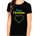 thumbnail image 1 of Cute Heart Cute Christmas Shirts for Girls Christmas Clothes for Girls Christmas Shirt Christmas Gifts, 1 of 6