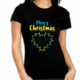 thumbnail image 1 of Cute Heart Cute Christmas Shirts for Women Christmas Clothes for Women Christmas Shirt Christmas Gifts, 1 of 6