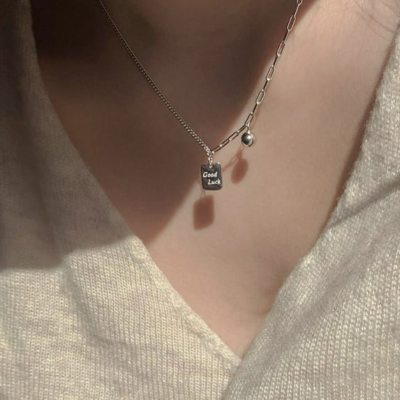 Cute Heart S925 Sterling Silver Necklace Tiny 14k Gold-Tone Plated Heart Pendant Choker Necklaces Small Gold-Tone Love Hearted Chain Necklace for Women Dainty Love Gifts for Women