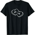 thumbnail image 1 of Cute Hearts Bite Me, Funny Anti-Valentines Day T-Shirt Shirts, 1 of 3
