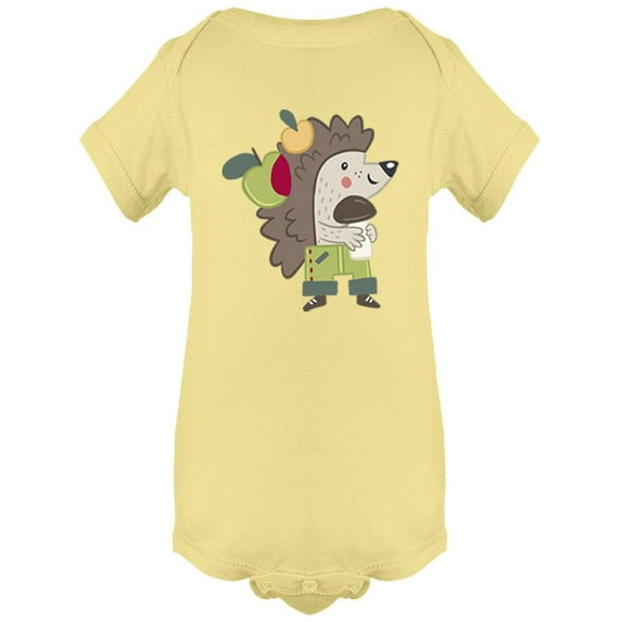 Cute Hedgehog Bodysuit Infant -Image by Shutterstock, 18 Months