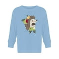 thumbnail image 1 of Cute Hedgehog Long Sleeve Toddler -Image by Shutterstock,  4 Toddler, 1 of 4