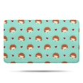 thumbnail image 1 of Cute Hedgehog and Love Bathroom Rugs Mat,Non Slip Microfiber Bathroom Rug,Rubber Backing,Soft Bathroom Mats for Bathroom Floor,Tub and Shower,17x30in(43x75cm), 1 of 5