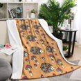 thumbnail image 1 of Cute Hedgehog Mushroom Blanket,Comfortable Soft Flannel Throw Blanket,All Season,Warm Lightweight Blankets for Sofa Bed Couch Living Room Chair,60"x80", 1 of 4