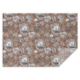thumbnail image 1 of Cute Hedgehog Mushroom Leaves Pattern Rectangle Tablecloth 60"x84",Waterproof Polyester Rectangle Table Cloth, Wipeable Spillproof Polyester Tablecloth for Dining, Camping, Indoor and Outdoor, 1 of 5