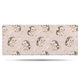 thumbnail image 1 of Cute Hedgehog Pattern with Flowers Bathroom Rugs Mat,Non Slip Microfiber Bathroom Rug,Rubber Backing,Soft Bathroom Mats for Bathroom Floor,Tub and Shower,60x24in(150x60cm), 1 of 5