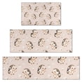 thumbnail image 1 of Cute Hedgehog Pattern with Flowers Kitchen Rugs Sets Of 3,Kitchen Runner Rugs Non Skid Washable,Decorative Kitchen Floor Mats for Kitchen,Sink,Laundry,17"x30"+ 17"x47" + 17"x59", 1 of 6