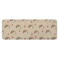 thumbnail image 1 of Cute Hedgehog Pattern Kitchen Rug Mat,Kitchen Runner Rugs Non Skid Washable,Decorative Kitchen Floor Mats for Kitchen,Sink,Laundry,17"x47.2", 1 of 7
