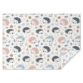 thumbnail image 1 of Cute Hedgehog Pattern Rectangle Tablecloth 60"x84",Waterproof Polyester Rectangle Table Cloth, Wipeable Spillproof Polyester Tablecloth for Dining, Camping, Indoor and Outdoor, 1 of 5