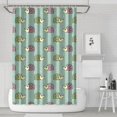 thumbnail image 1 of Cute Hedgehog Pattern Shower Curtain 72"x72" ,Bathroom Decorative Shower Curtains Set with 12 Hooks,Modern Waterproof Washable Shower Curtain, 1 of 6