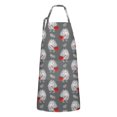 thumbnail image 1 of Cute Hedgehog with Red Bag Pattern Apron-Garden Aprons for Women with Pockets-Cotton Linen Waterproof Kitchen Cooking Gardening Aprons Adjustable for Kitchen,Cooking,BBQ and Salon 33x27 Inch, 1 of 7