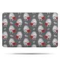 thumbnail image 1 of Cute Hedgehog with Red Bag Pattern Bathroom Rugs Mat,Non Slip Microfiber Bathroom Rug,Rubber Backing,Soft Bathroom Mats for Bathroom Floor,Tub and Shower,20x32in(50x80cm), 1 of 4