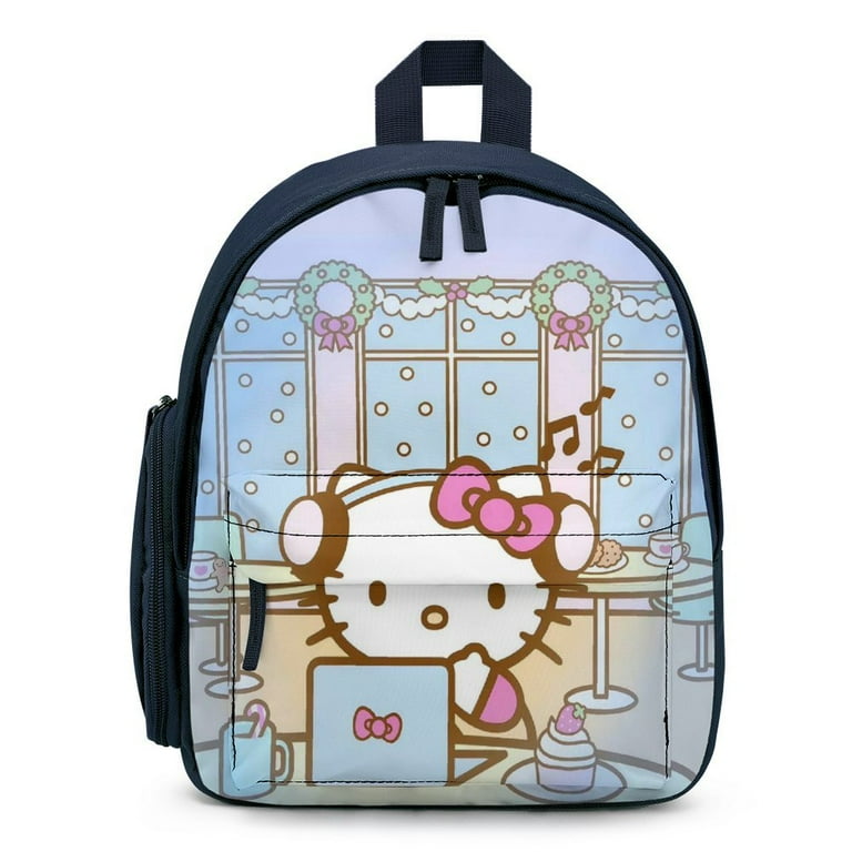 Cute Hello Kitty Backpack Small Backpack for Girls Hello Kitty Merch Lightweight Bags for Kids Walmart