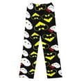 thumbnail image 1 of Cute Hello Kitty Batman Anime Cartoon Characters Pajamas Pants for Women Men Valentine's Day Couples Casual Sleepwear Pants,Color 8,M, 1 of 6