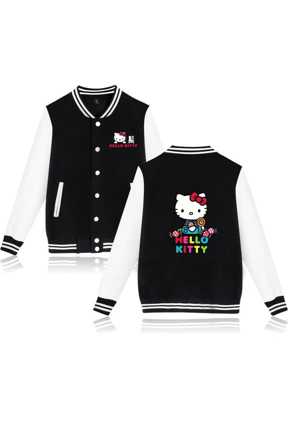 Cute Hello Kitty Jacket Autumn Coat Streetwear Gift