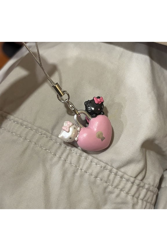 Cute Hello Kitty Keychains Hanging Pendant Couple Lovers Party Favor Gifts