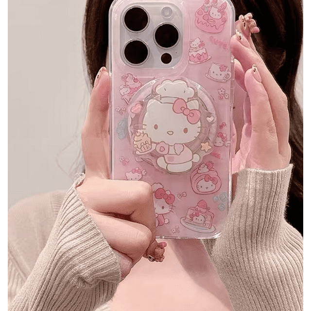 Cute Hello Kitty Kuromi Phone Case For iPhone 16 15 14 13 Pro Max