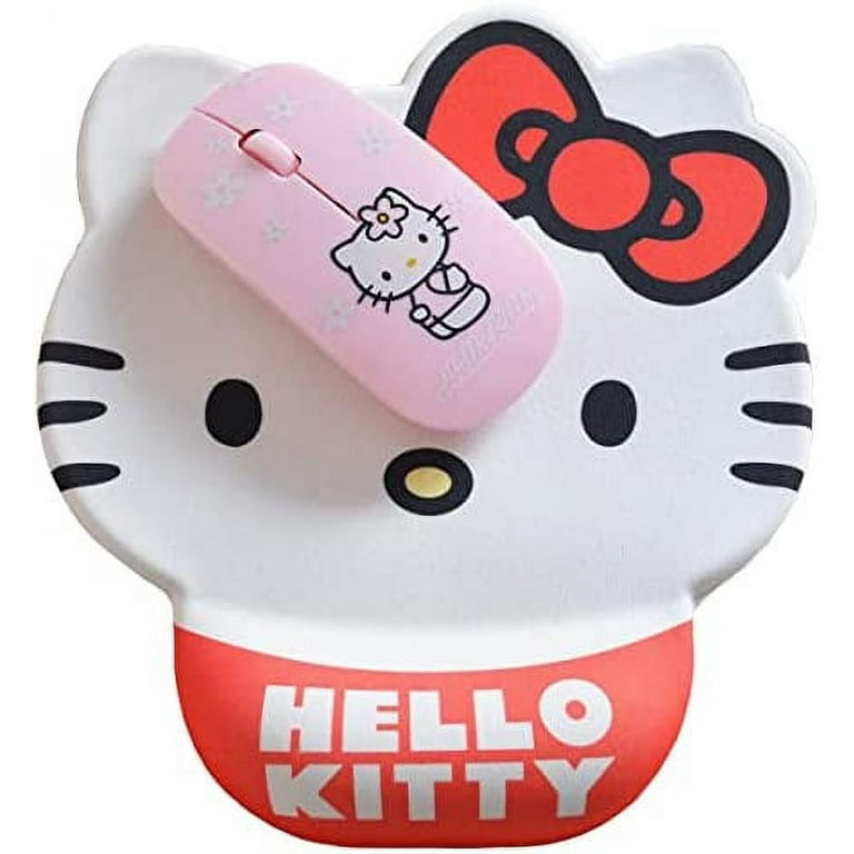 Hello Kitty Mousepad With Wrist Support - Ergonomic- Home Office