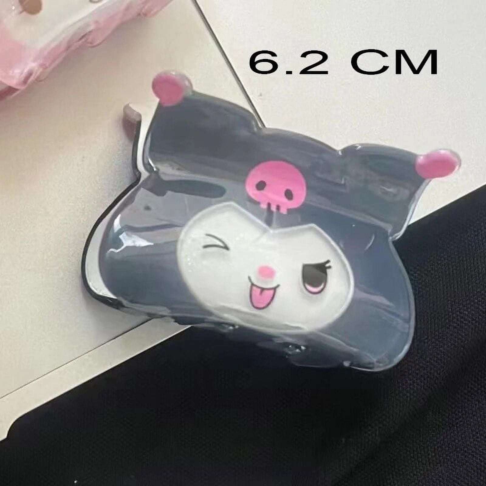 Cute Hello Kitty Sanrio Hair Claws For Women Kuromi Melody Hair Clip Girl Cinnamoroll Acrylic