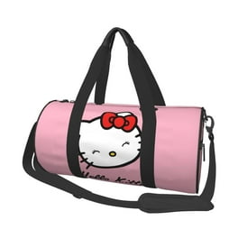 Cute Hello Kitty Travel Duffel Bag Weekender Overnight Bags with Shoe Compartment Carry On Duffle Bag Sports Gym Tote Bags Style 4 Walmart