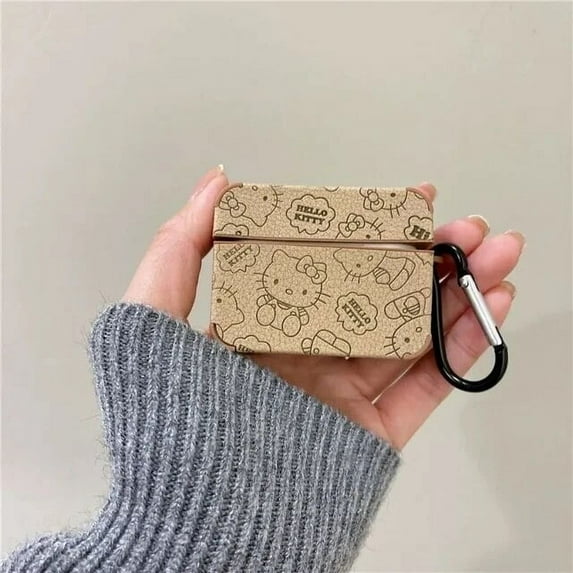 Cute Hellos Kitties Leather AirPods 3 AirPods 2 Cover AirPods Pro IPhone Earphone Accessories Air Pod Case