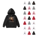 thumbnail image 1 of Cute Highland Cow Hoodies for Kids 2025 Long Sleeve Christmas Hooded Sweatshirt with Pockets for Boy Girl Pullover Top, 1 of 1