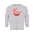 thumbnail image 1 of Cute Hippo On The Water Long Sleeve Toddler -Image by Shutterstock,  4 Toddler, 1 of 4