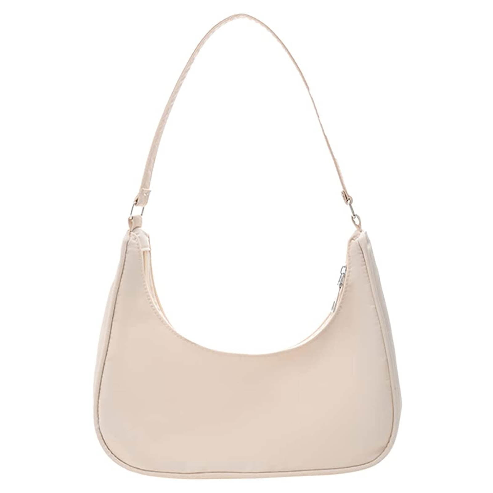 Cute Hobo Tote Handbag Purse for Women Small Nylon Shoulder Bag Mini Clutch Purse with Zipper Closure Walmart